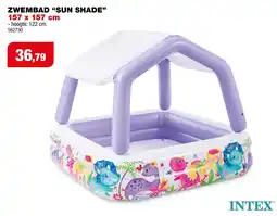 Hubo Intex Zwembad Sun Shade aanbieding