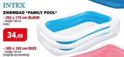 Hubo Intex Zwembad "Family Pool" aanbieding
