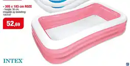 Hubo Intex Zwembad "Family Pool" aanbieding