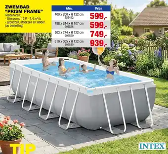 Intex Zwembad "Prism Frame"