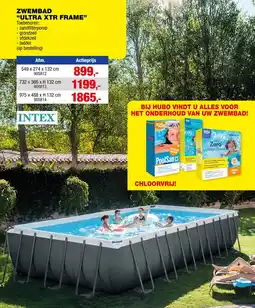 Hubo Intex Zwembad "Ultra XTR Frame" aanbieding