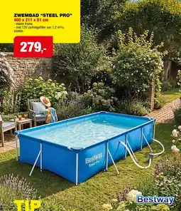 Hubo Bestway Zwembad “Steel Pro" aanbieding