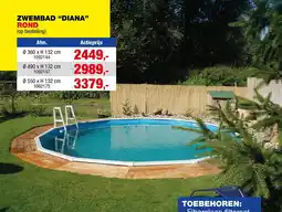 Hubo InterLine Zwembad "Diana" Rond aanbieding