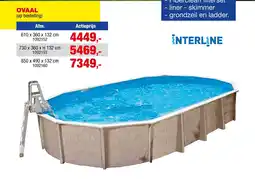 Hubo Interline Ovaal aanbieding