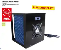 Hubo Mini Warmtepomp aanbieding
