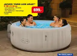 Hubo Jacuzzi "“Paris Luxe Airjet” aanbieding