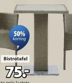 Jysk Jutlandia Thy Bistrotafel aanbieding