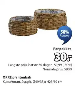 Jysk Orre Plantenbak aanbieding