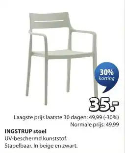 Jysk Ingstrup Stoel aanbieding