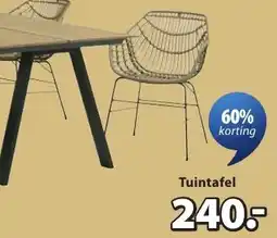 Jysk Fausing Tuintafel aanbieding