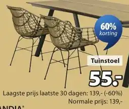 Jysk Ilderhuse Tuinstoel aanbieding