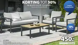 Jysk Jutlandia Bejstrup Loungeset aanbieding