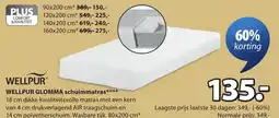 Jysk Wellpur Glomma Schuimmatras aanbieding