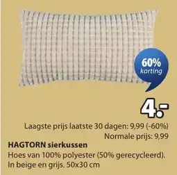 Jysk Hagtorn Sierkussen aanbieding