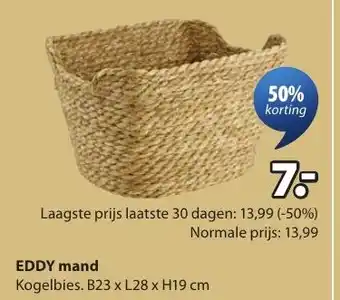 Jysk Eddy Mand aanbieding