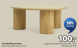 Jysk Ravnsbjerg Salontafel aanbieding