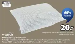 Jysk Lihesten Traagschuimkussen aanbieding