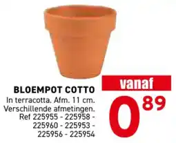Trafic Bloempot Cotto aanbieding
