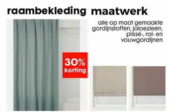 Raambekleding Maatwerk