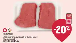 Delhaize Rundvlees Chateaubriand, rumsteak of dunne lende aanbieding