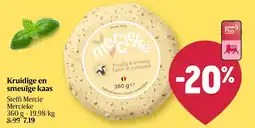 Delhaize Steffi Mercie Mercieke Kruidige en smeuïge kaas aanbieding