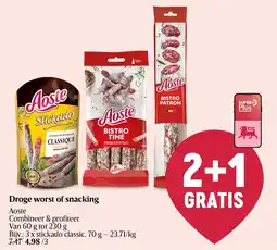 Delhaize Aoste Droge worst of snacking aanbieding
