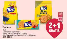 Delhaize TUC Crackers aanbieding