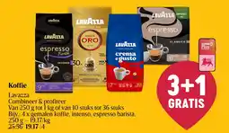 Delhaize Lavazza Koffie aanbieding
