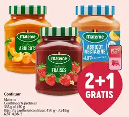 Delhaize Materne Confituur aanbieding