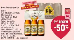 Delhaize Bier (behalve 0%) aanbieding