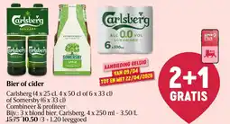 Delhaize Bier of cider aanbieding