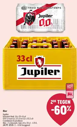 Delhaize Jupiler Bier aanbieding