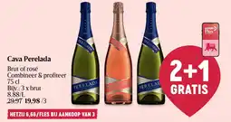 Delhaize Cava Perelada Brut of rosé aanbieding