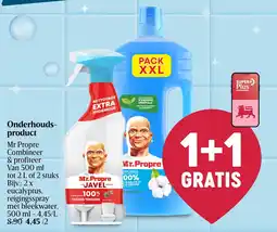 Delhaize Mr Propre Onderhoudsproduct aanbieding