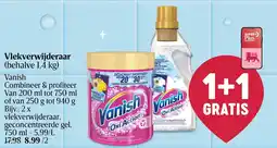 Delhaize Vanish Vlekverwijderaar aanbieding
