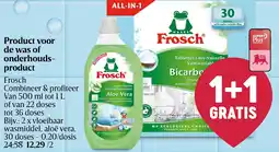 Delhaize Frosch Product voor de was of onderhoudsproduct aanbieding