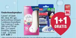 Delhaize Onderhoudsproduct Canard of Glade WC-blok, WC-gel, luchtverfrisser of kaars aanbieding