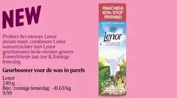 Delhaize Lenor Geurbooster voor de was in parels aanbieding
