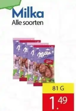 Tanger Markt Milka aanbieding
