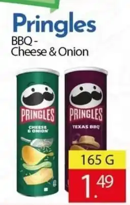 Tanger Markt Pringles BBQ- Cheese & Onion aanbieding