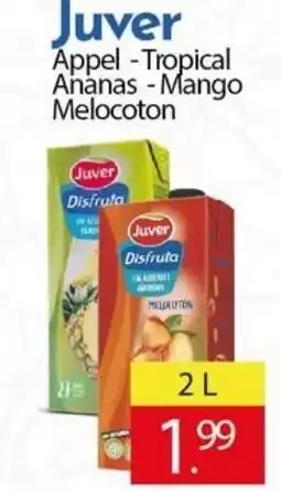 Tanger Markt Juver Appel ,Tropical Ananas , Mango Melocoton aanbieding