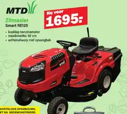 Van Cranenbroek MTD Zitmaaier Smart RE125 aanbieding