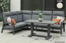 Van Cranenbroek Petroza hoekbank aanbieding