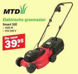 Van Cranenbroek MTD Elektrische grasmaaier Smart 32E aanbieding