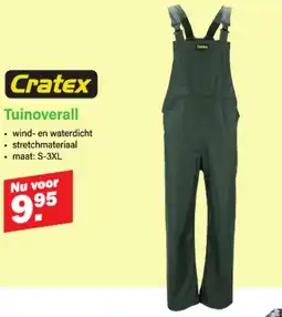 Van Cranenbroek Cratex Tuinoverall aanbieding