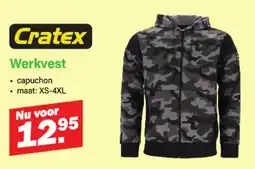 Van Cranenbroek Cratex Werkvest aanbieding