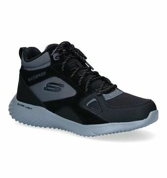 Skechers Bounder Zwarte Wandelschoenen