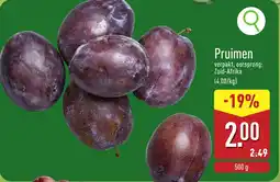 ALDI Pruimen aanbieding