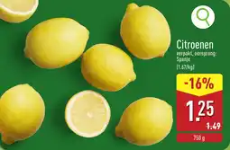 ALDI Citroenen aanbieding