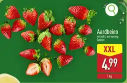 ALDI Aardbeien aanbieding